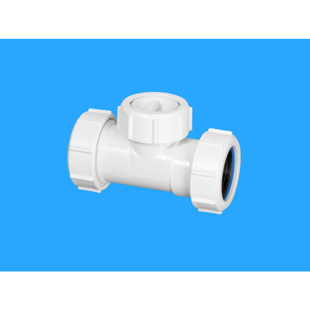 McAlpine S28M-NRV 1Â¼" Multifit In-Line Non-Return Valve