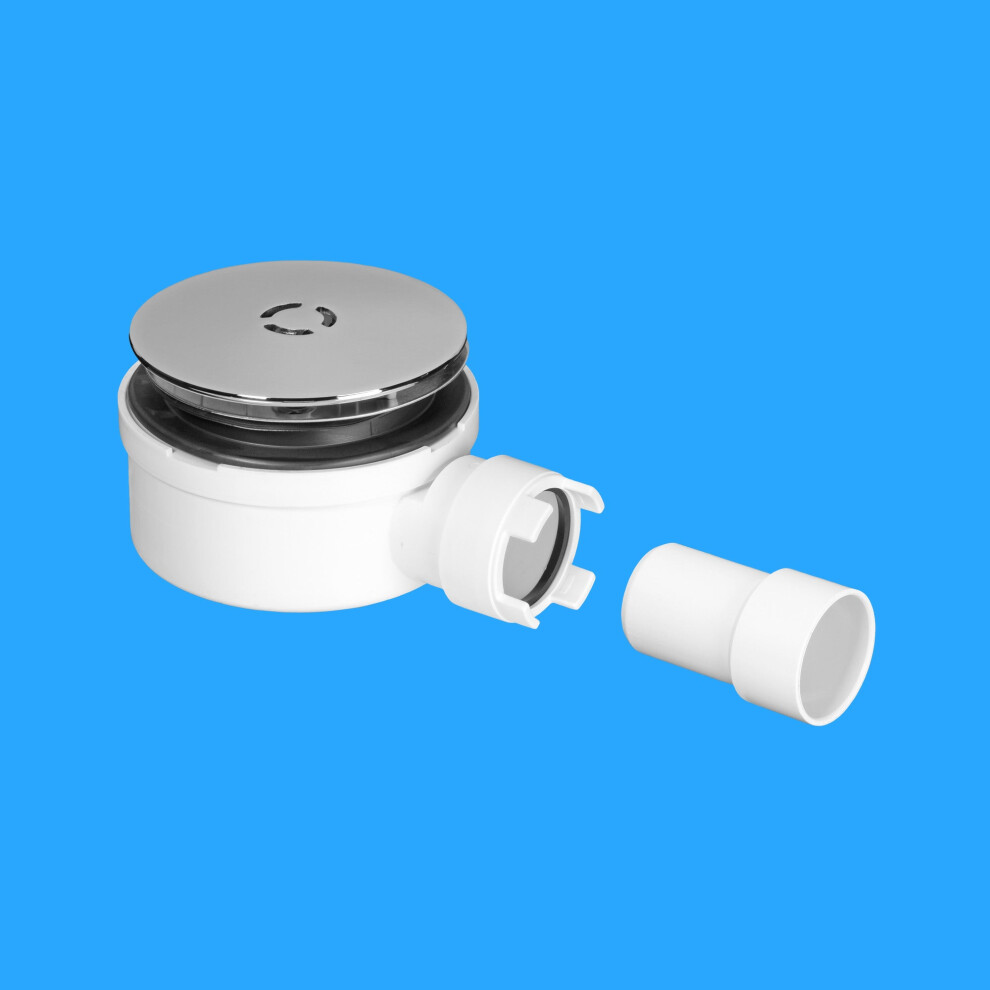Mcalpine St90cb10-53 90Mm Shallow Shower Trap - 53Mm High 5036484088963