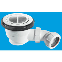 McAlpine ST90CPB-S 90mm x 50mm Water Seal Shower Trap