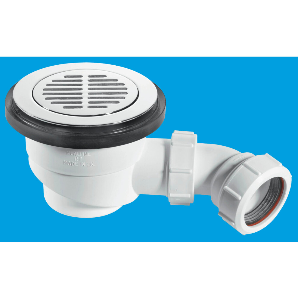Mcalpine St90cpb-S 90Mm X 50Mm Water Seal Shower Trap