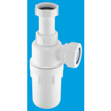 McAlpine A10AR 75mm Water Seal Resealing Adjustable Inlet Bottle Trap with Multifit Outlet