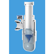 McAlpine A10AV-SV 75mm Water Seal Anti-Syphon (Silentrap) Adjustable Inlet Bottle Trap with Silicone Non-Return Valve and Multifit Outlet