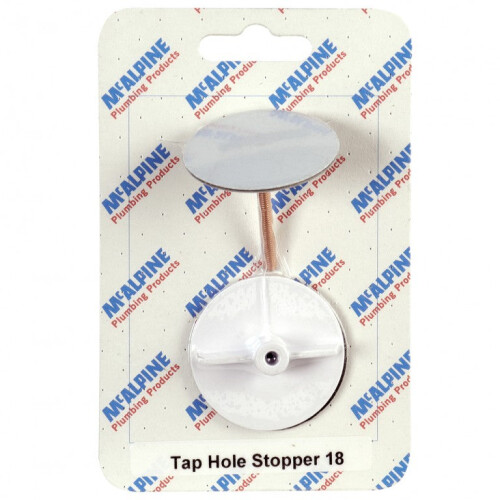 McAlpine McAlpine CARD-18 Tap Hole Stopper - TAPSTOP-SS40