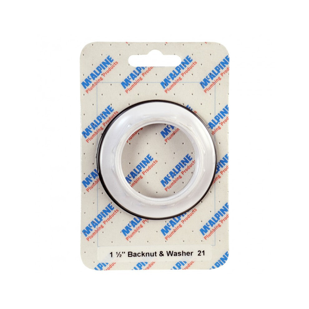 McAlpine CARD-21 1Â½" Backnut & Washer - BN2