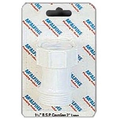McAlpine McAlpine CARD-28 1¼" BSP Coupling 2" Long - S12A-2