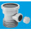 McAlpine McAlpine DC1-GR-BO Grey 4"/110mm Drain Connector with Boss 1