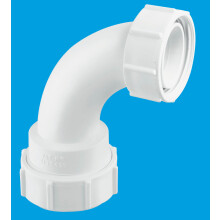 McAlpine Multifit 90 Degree Bend 1.25'' x BSP Loose Swivel Nut S5M