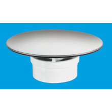 McAlpine STW85SSM Mushroom Flange – Chrome-Plated Stainless Steel, 85mm for STW 1.5in Shower Traps
