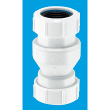 McAlpine In Line Vertical Non Return Valve with Inlet & Outlet Connection for 19/23mm Pipe CONVALVE-125