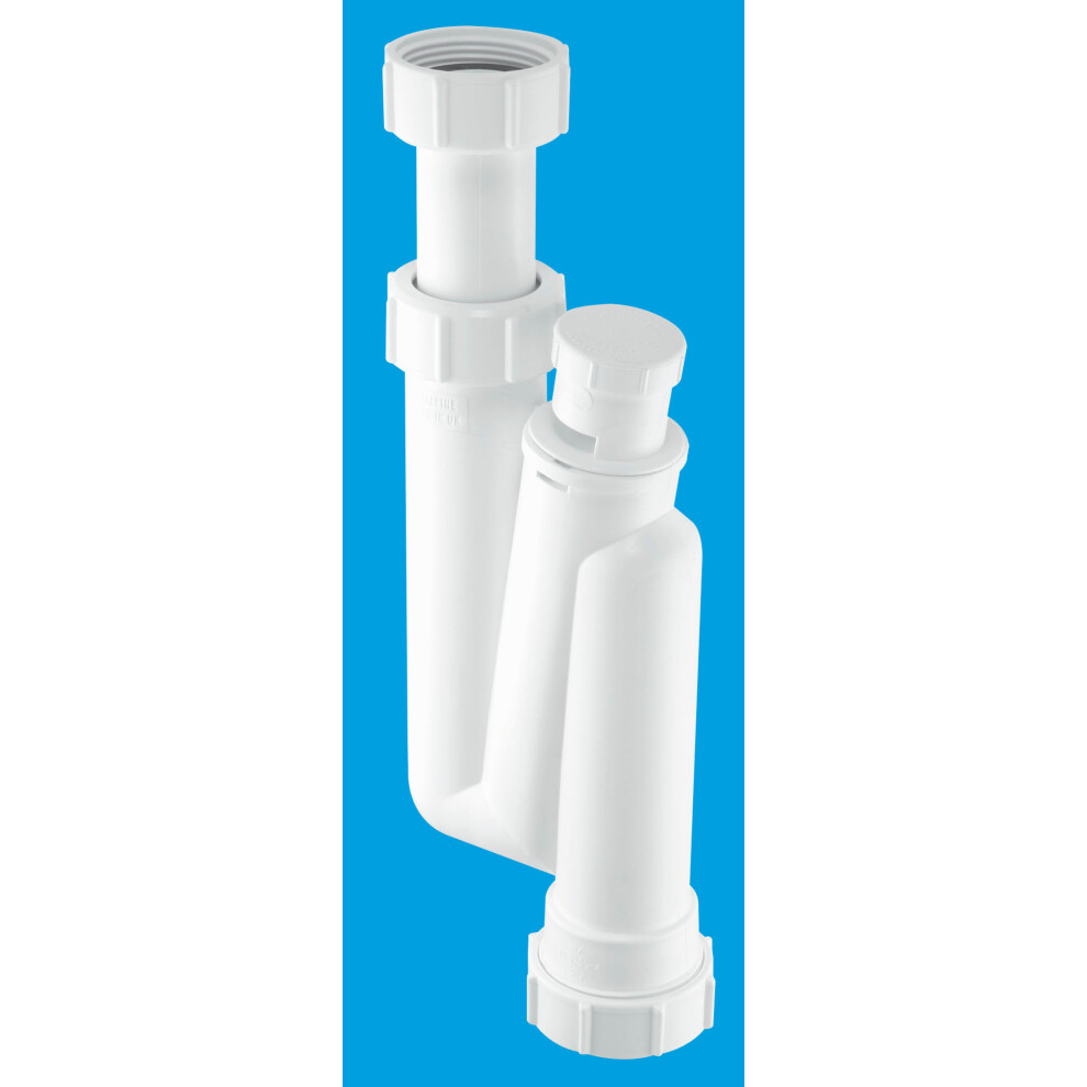 Mcalpine Obt1v Offset Anti-Syphon Basin Trap