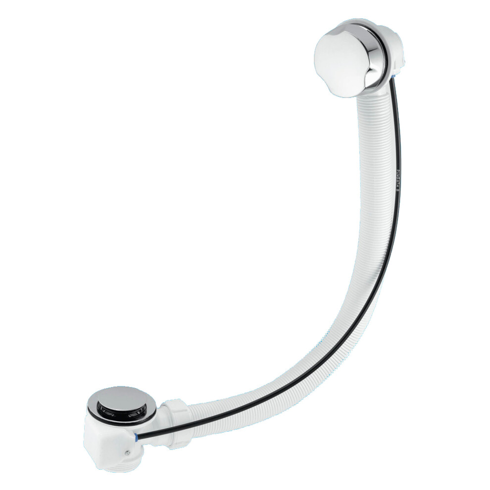 Mcalpine Pub-Cpb-1M 1½" X 70Mm Polished Stainless Steel Flange Pop-Up Bath Waste And Overflow 1M