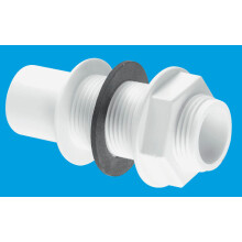 McAlpine R4 ¾" Straight Overflow Tank Connector
