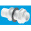 McAlpine McAlpine R4 ¾" Straight Overflow Tank Connector 1