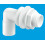 McAlpine McAlpine R5 ¾" Bent Overflow Tank Connector 1