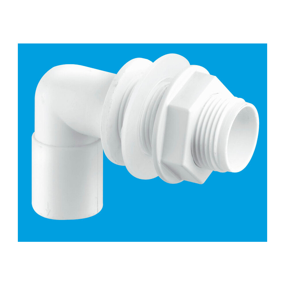 Mcalpine R5 Â¾" Bent Overflow Tank Connector 5036484002709