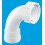 McAlpine McAlpine S1 1¼" 90 Bend - BSP Male Thread x BSP Coupling Nut 1