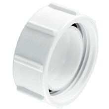 McAlpine S23 1¼" Blank Cap with nut for BSP threads