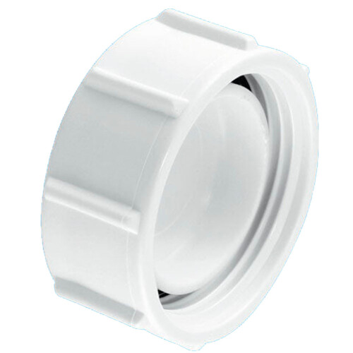McAlpine McAlpine S23 1¼" Blank Cap with nut for BSP threads