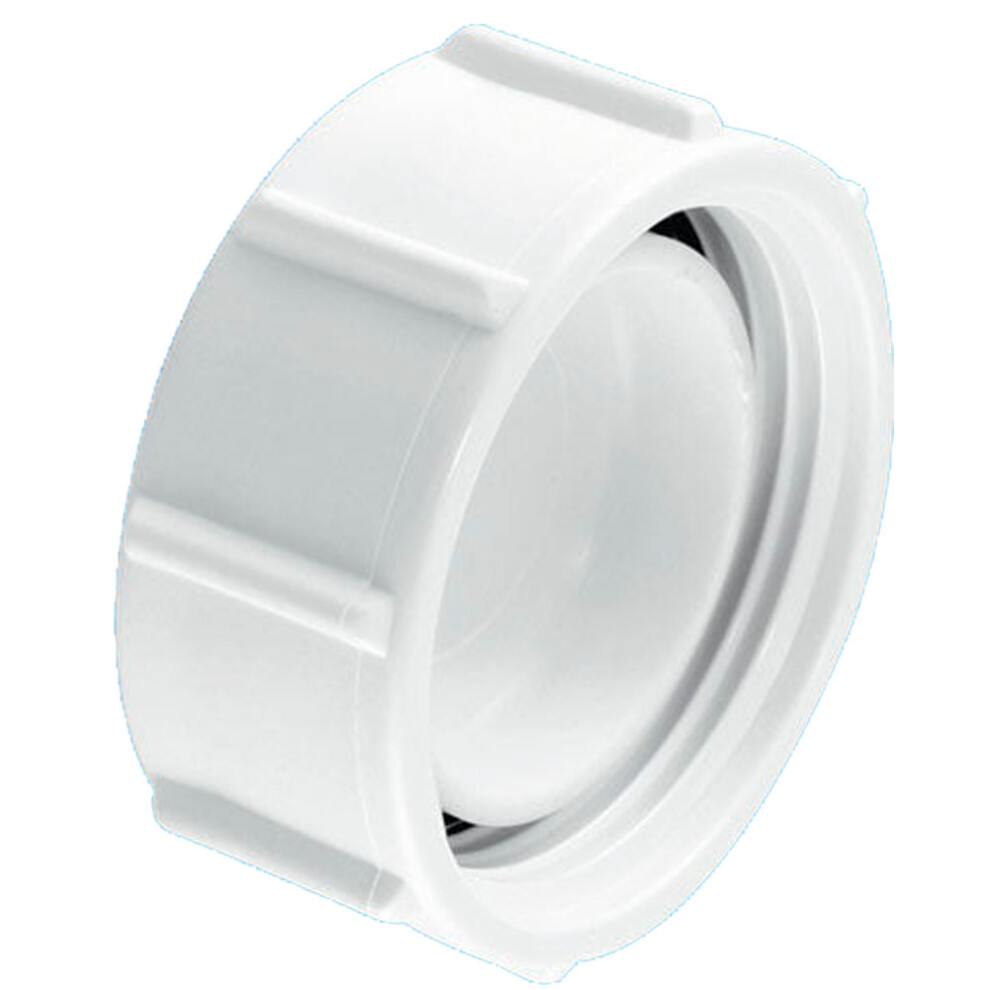 Mcalpine S23 1¼" Blank Cap With Nut For Bsp Threads