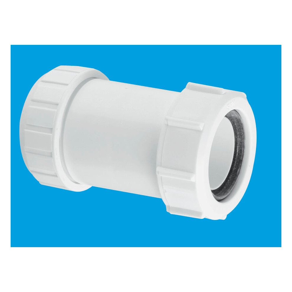 McAlpine S28L 1Â¼" Surefit x Multifit Straight Connector