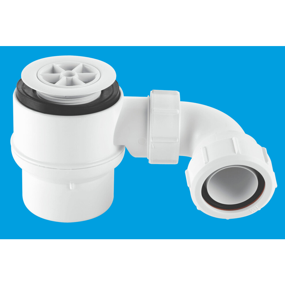 Mcalpine Stw2-95 50Mm Water Seal Shower Trap With Universal Outlet