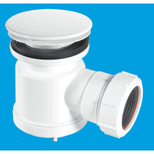 McAlpine STW5-M 19mm Water Seal Shower Trap with Universal Outlet