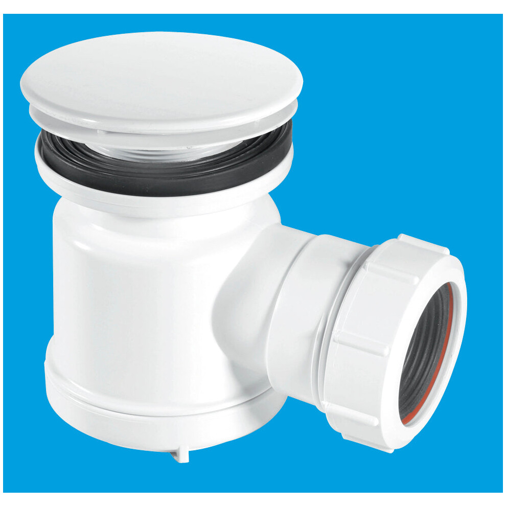 Mcalpine Stw5-M 19Mm Water Seal Shower Trap With Universal Outlet