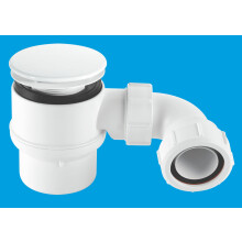 McAlpine STW6M-95 50mm Water Seal Shower Trap with Universal Outlet