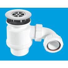 McAlpine STW8-RB 50mm Water Seal Resealing Shower Trap with Multifit Outlet