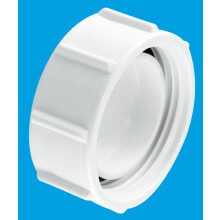 McAlpine T23 1½" Blank Cap with nut for BSP threads