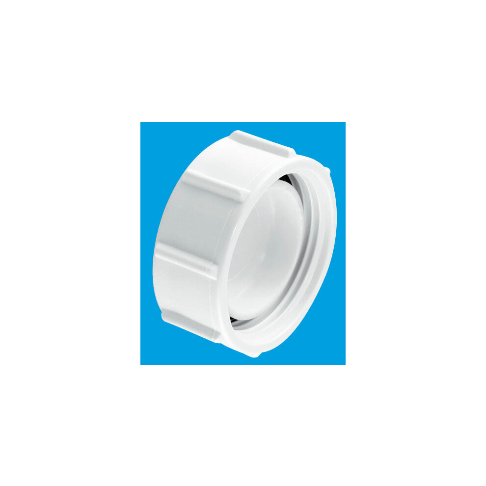 Mcalpine T23 1½" Blank Cap With Nut For Bsp Threads