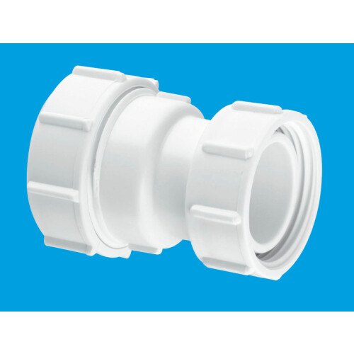 McAlpine McAlpine T29-LN 1½" Straight Connector Multifit x BSP Coupling nut