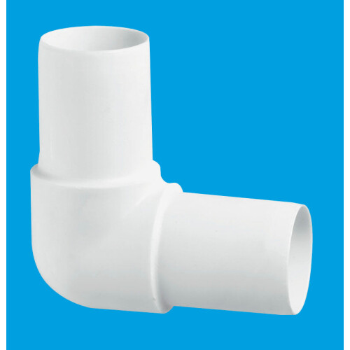 McAlpine McAlpine T4E 1½" Pushfit 90 Knuckle Overflow Bend