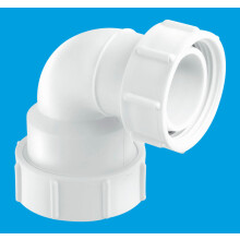 McAlpine T5M-A 1½" 95 Multifit Bend x BSP coupling nut