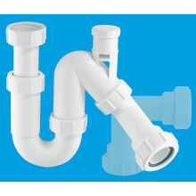 McAlpine TP10V 75mm Water Seal Tubular Swivel Anti-Syphon (Silentrap) All One Trap with 1¼" Multifit Outlet