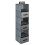 Living And Home 6-Tier Closet Hanging Organizer Set 2