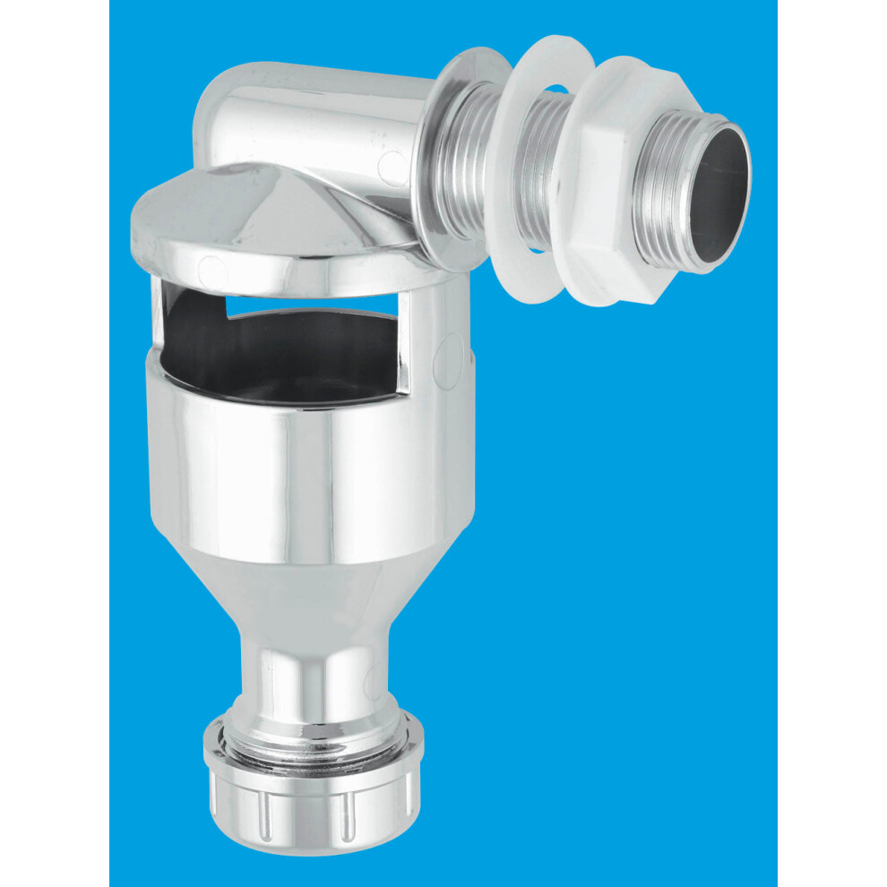 Mcalpine Tun-3Cp One Piece Side Inlet Tun Dish With ¾" Inlet X 19/23Mm Universal Outlet