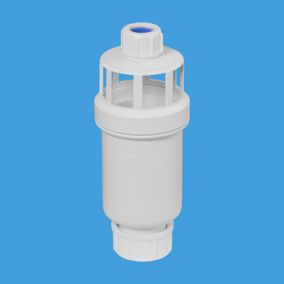 Mcalpine Tundish With Self Close Valve 15Mm Inlet X 22Mm Outlet Mactun-1