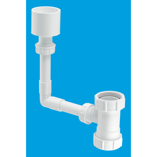 McAlpine McAlpine TUNKIT-1 WC Overflow Kit with Tun Dish Overflow into flush pipe.