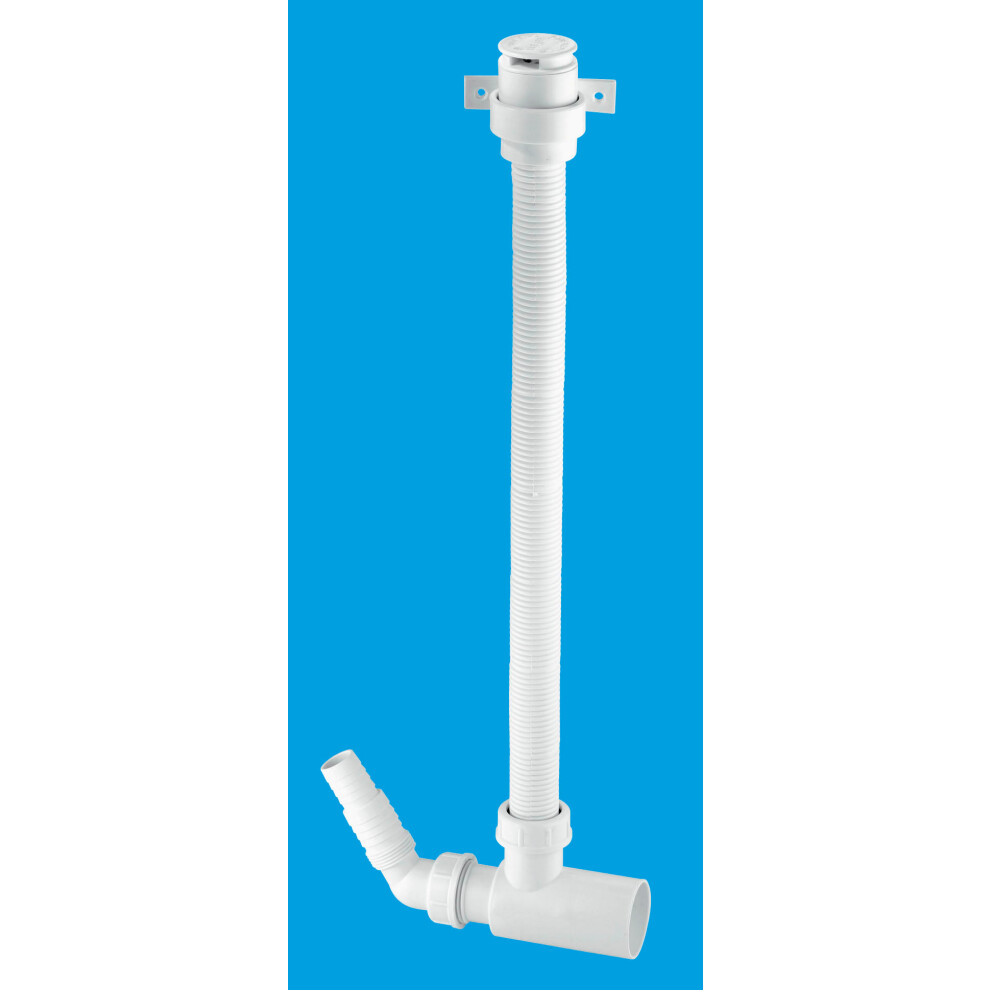Mcalpine Tv1 Teevent Domestic Appliance Connector With Non-Return Valve For Use With Wm4 Trap