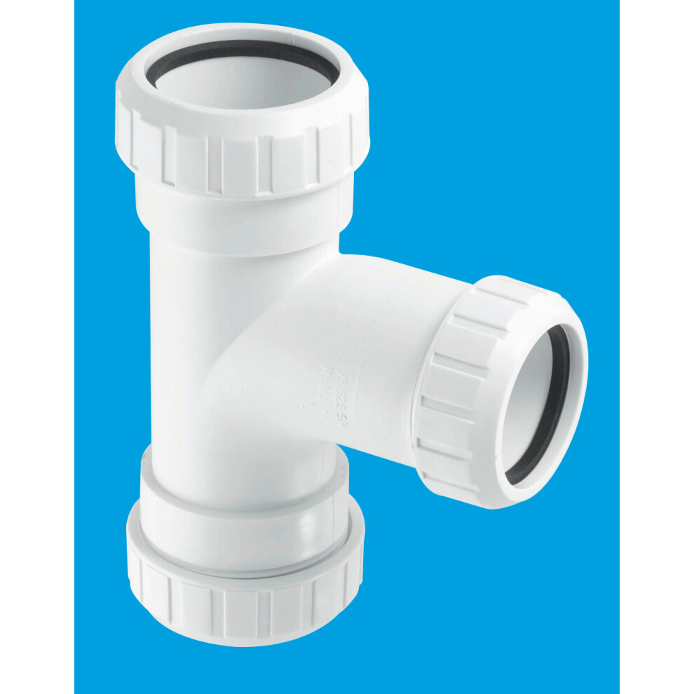 Mcalpine V21l 1½" X 1½" X 1¼" Surefit Swept Tee
