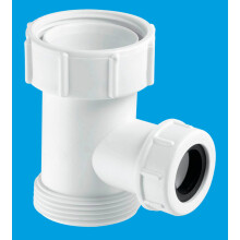 McAlpine V33S-22 Tee Piece 1½" BSP nut x 1½" BSP thread x 19/23mm Universal Connection