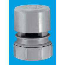 McAlpine VP2 Grey Ventapipe 25 Air Admittance Valve with 1½" Universal Outlet