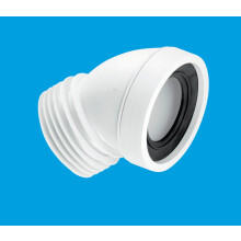 McAlpine WC-CON16 45 Angle Rigid WC Connector