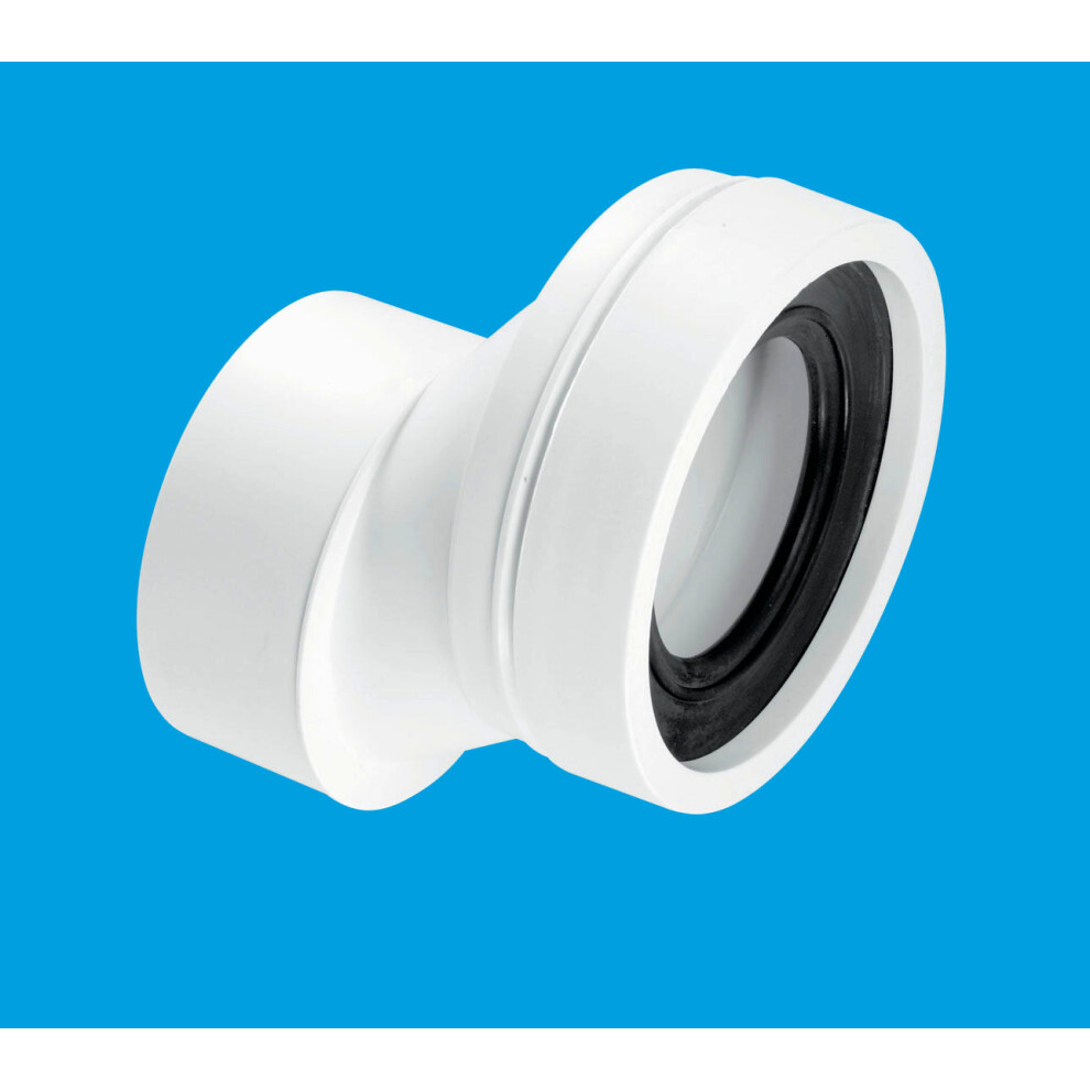 Mcalpine Wc-Con4b 40Mm Offset Rigid Wc Connector
