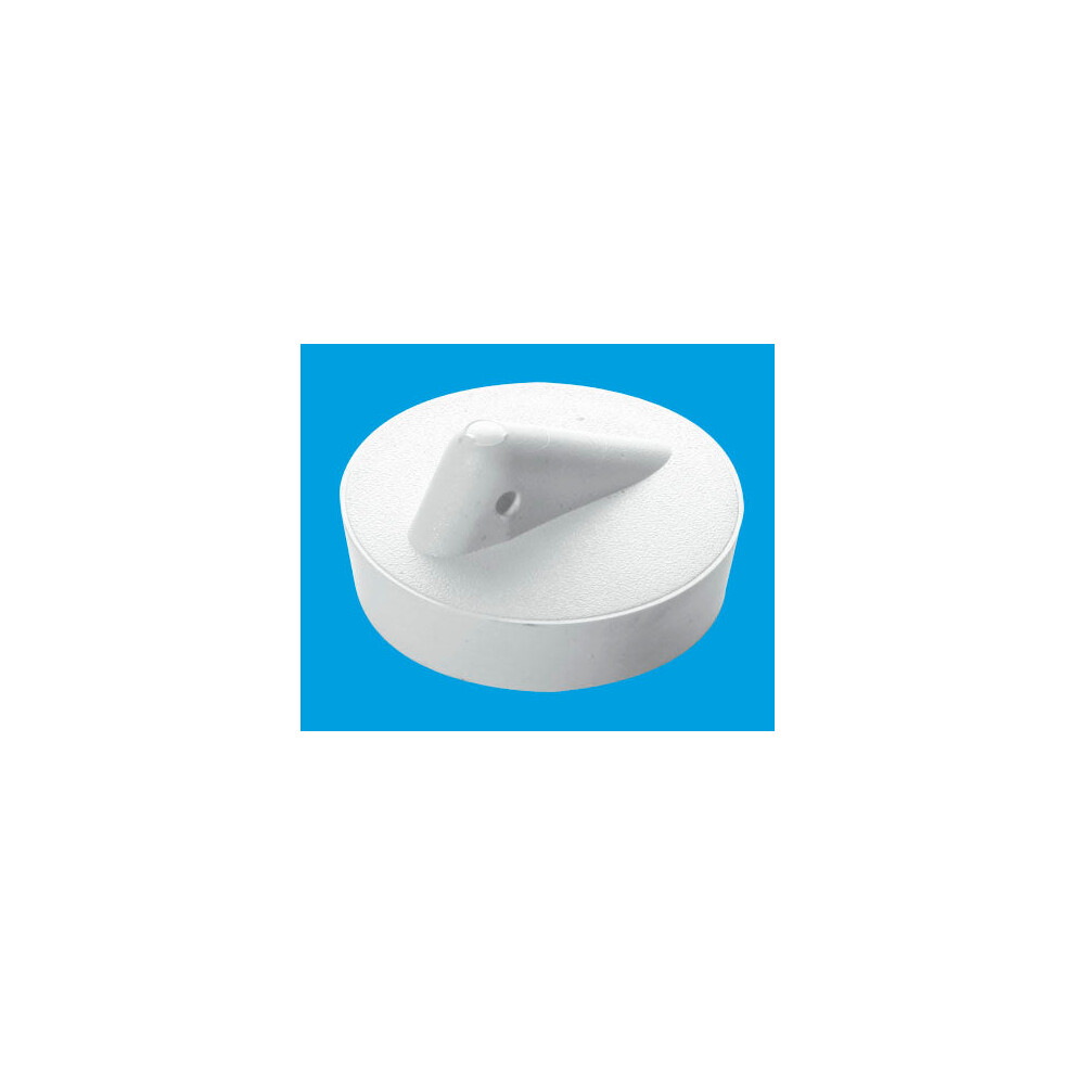 McAlpine WP3 1Â½" White PVC Plug