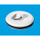 McAlpine McAlpine WP2T 1¾" White Plastic Plug with Rubber Seal With Triangle 1