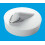 McAlpine McAlpine WP3T 1½" White PVC Plug With Triangle 1