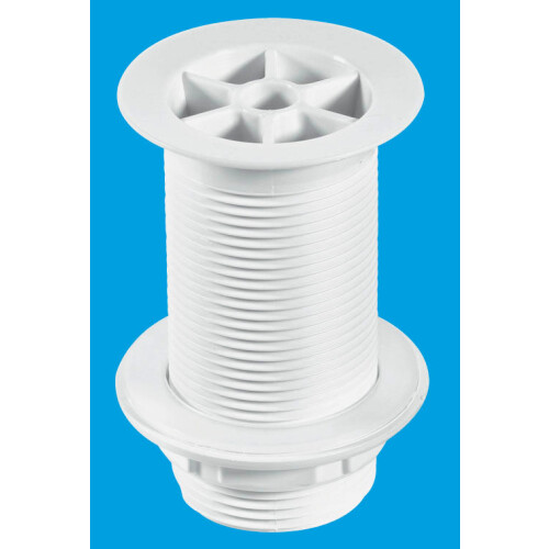 McAlpine McAlpine WU1A White Plastic Flush Flange Urinal Waste
