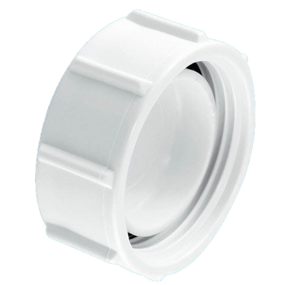 Mcalpine Z23 2" Bsp Blank Cap With Nut - Watertight, Corrosion-Resistant End Cap For Unused Pipe Ends